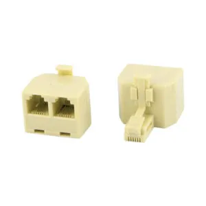 Connector, Coupler, Duplex Jack, RJ-11, 4C, Miyako