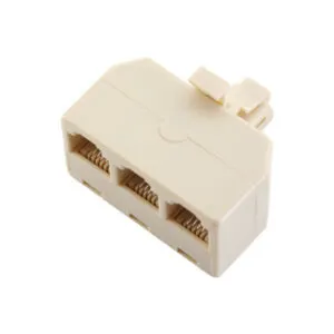 Splitter, Telephone, RJ-11, 3- Way
