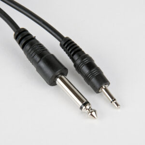 Cable, Audio, 3.5mm Mono to ¼ inch Mono, 6ft, Miyako