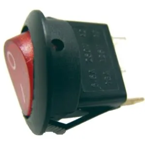 Switch, See Saw, illuminated, On-Off, 3-10A/125-250v, 3P