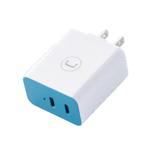 Charger, Wall, USB, Type-C, Dual, 30w, Unno Tekno