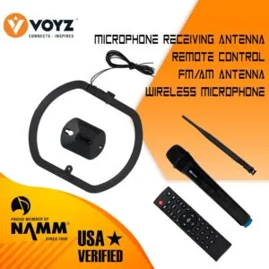 VOYZ 5000W Bluetooth Hybrid Home Amplifier - Home Audio Rack Mount Stereo Power Amplifier Receiver w/Radio Multi-Channel, AM/FM, USB, Karaoke, Remote, Home Audio Receiver System - Image 6