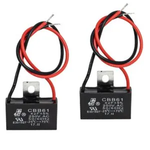 AC Fan Capacitor, 4uf ,   250 v,