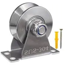 Wheel, V-Groove Rigid, Heavy Duty, 4"