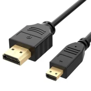 Cable,Micro HDMI Male to HDMI male, 10ft,