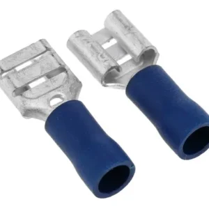 Connector End, Terminal, Disconnect, Female, Red / Blue - Image 2