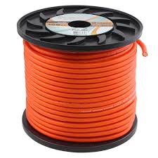 Cable, Power, 8 GA, 100% Oxygen Free Copper, 100ft, Orange, "NRG", "Heat"