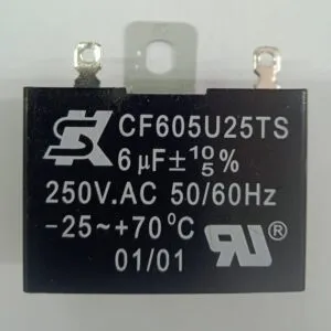 Fan Capacitor  6uf-250v