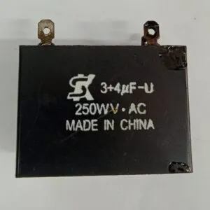 Fan Capacitor 3+4uf-250v - Image 1
