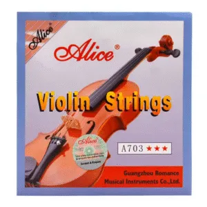 String, Violin, (Complete Set), Steel Core, Nickel Silver Wound
