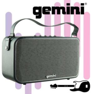 Portable Retro Bluetooth Speaker & Guitar Amp - Image 2