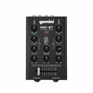 2-Channel Professional Analog Dj Mixer with Bluetooth Input - Image 2