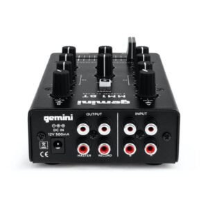 2-Channel Professional Analog Dj Mixer with Bluetooth Input - Image 3