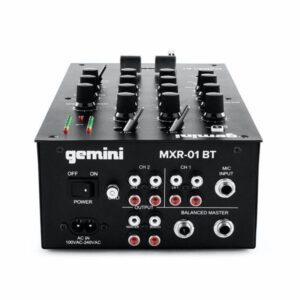 2-Channel Professional Dj Mixer with Bluetooth Input - Image 3