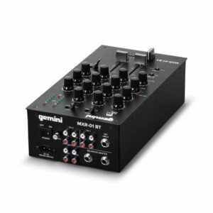 2-Channel Professional Dj Mixer with Bluetooth Input - Image 6