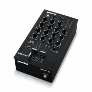 2-Channel Professional Dj Mixer with Bluetooth Input - Image 1