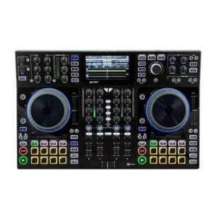 Standalone Dj Console with 2 Decks, 4 Channel Mixer, Touch Capacitive Jog Wheels and 7-Inch Hd Screen - Image 2