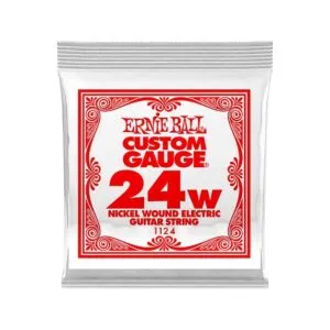 Strings, Electric, Guitar, Nickel, Single, .024