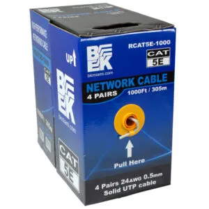Cable, Network CAT5e, Gray, BK (blue box)