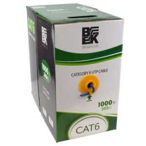 Cable, Network CAT6, Blue, BK (green box)