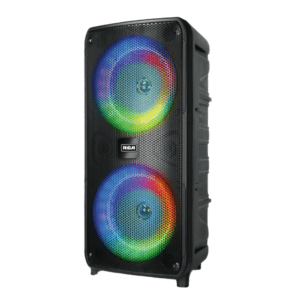 DISCO-8 Speaker, Wireless, BT, Dual 8”, Party Lights, Karaoke, Electro Glow, RCA - Image 3