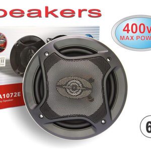 Speaker, Car, 6 inch, 2-way, 400w peak - Image 1