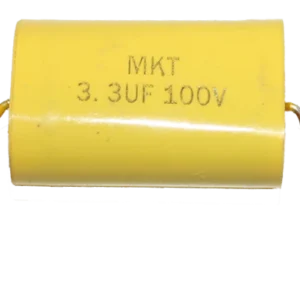 Capacitor, Audio, 3.3uf, 100V - Image 1