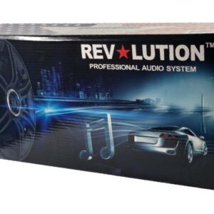 Speakers, Car, 6½ inch, 2-Way, Coaxial, 350w peak, 4 ohm, pair, Revolution - Image 1