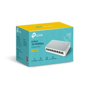 Switch, Desktop, 8 port, 200 Mbps, TP-Link - Image 3