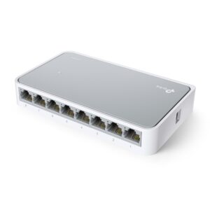 Switch, Desktop, 8 port, 200 Mbps, TP-Link - Image 1