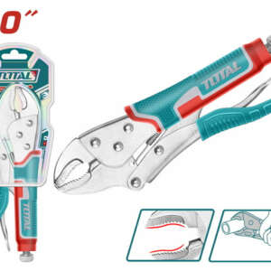 Pliers, Locking, Curved Jaw, 10'', Total