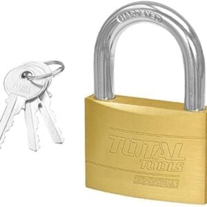 Padlock, Brass, 30mm, Total - Image 1