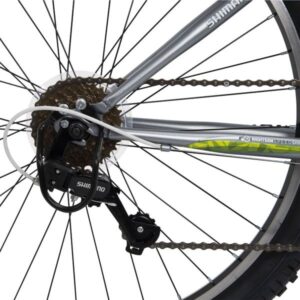 Huffy Extent 26" Adult Hardtail Mountain Bike Matte Gunmetal 66340W - Image 6