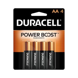 Battery, "Duracell", Alkaline, AA (4pack) - Image 1