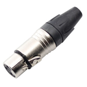 Connector End, XLR Female, 3 pin, " Miyako" - Image 1