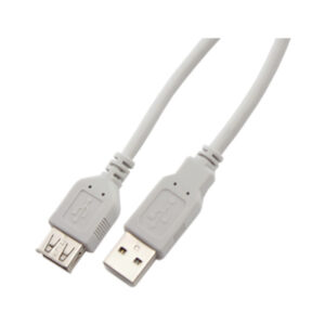 Cable, USB A Male to USB A Female, 6ft, Miyako - Image 1