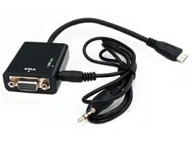 Mini Hdmi to Female with Audio Cable