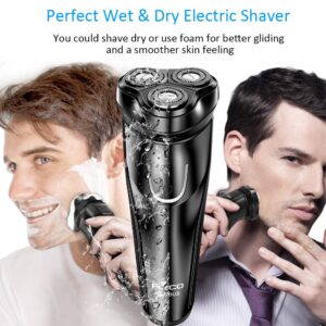 Electric Razor for Men,FLYCO Wet & Dry Mens Razors for Shaving - Image 4