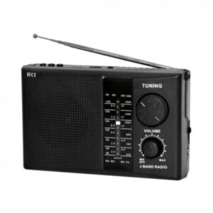Radio, 3 band, BT, TWS, USB, SD, Torch, 1.2A battery, Solar Panel, MasterSonic - Image 1
