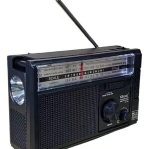 Radio, 3 band, BT, TWS, USB, SD, Torch, 1.2A battery, Solar Panel, MasterSonic - Image 1