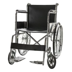 Wheelchair for Patients at Home, Fold able Wheel chair for eldrely People, Adults, - Image 2