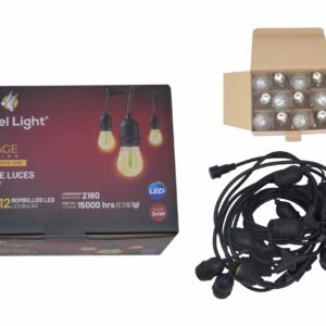 String Light, 12 Bulb, 12w, 7.3m, Angel Light - Image 4