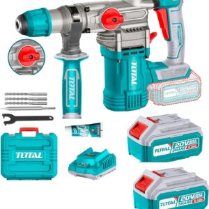 Drill, Hammer, Rotary, 20V, 28mm, Total