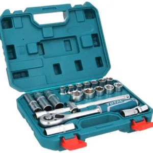 Socket Set, ½", 20pc, Cr.V, Total