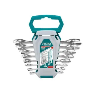 Spanner, Open End, 8pc Set, 6-22mm, Cr.V, Total
