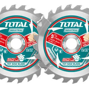 Blade, Circular Saw, 5½", 2pc Set, 24T, Ultra-thin, Total