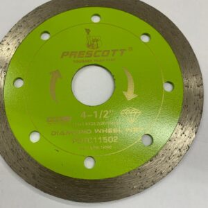 Disc, Diamond, Wet, 4½", 7/8"- 5/8", Prescott - Image 1