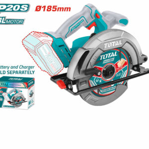 Saw, Circular, 7¼", Cordless, 20v, Total - Image 2