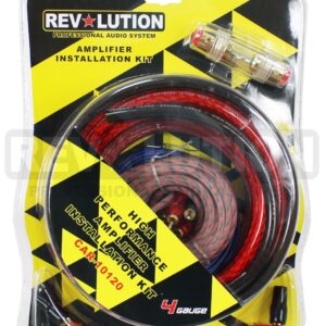 Installation Kit, Car, Amplifier, 4GA, Mini ANL, Revolution