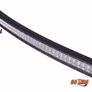 Light Bar, Black, 80 LED, 240w, Curve